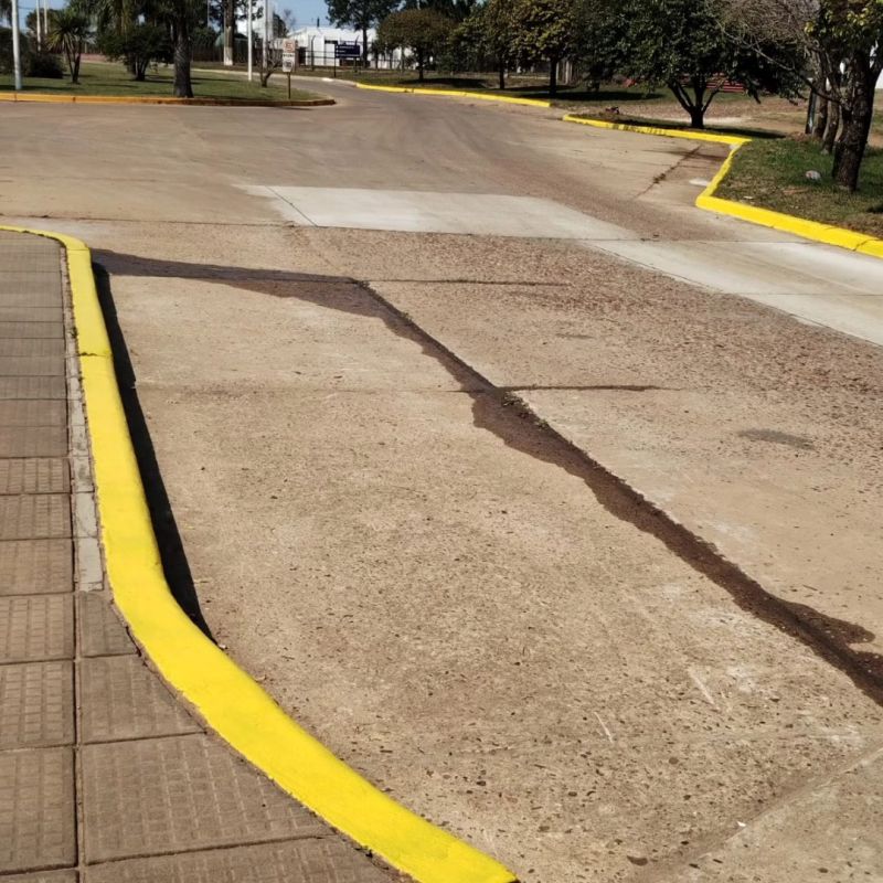 Continúan los trabajos de mejoras en el Parque Industrial